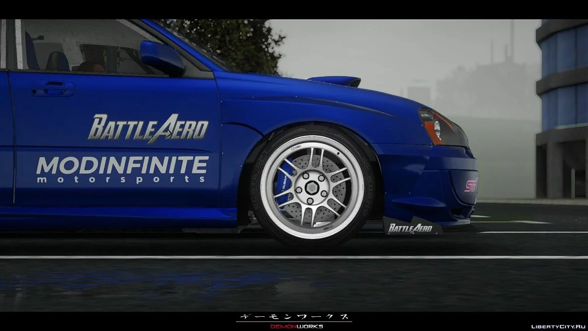 سوبارو إمبريزا WRX STI باتل أيرو / جي تي إيه سان أندرياس