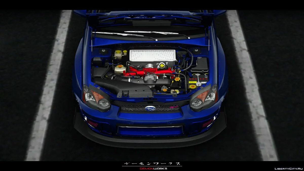 سوبارو إمبريزا WRX STI باتل أيرو / جي تي إيه سان أندرياس