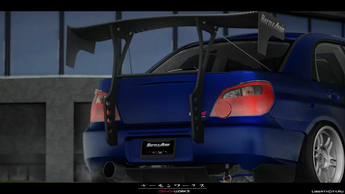 سوبارو إمبريزا WRX STI باتل أيرو / جي تي إيه سان أندرياس