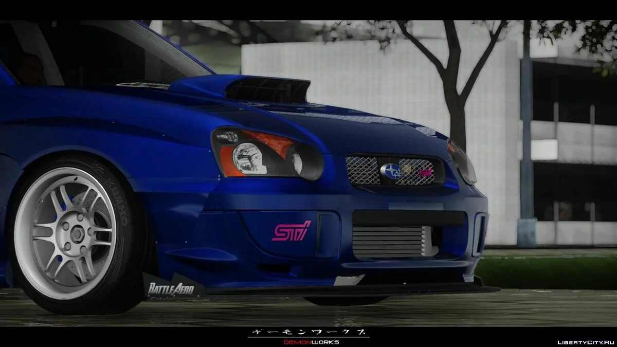 سوبارو إمبريزا WRX STI باتل أيرو / جي تي إيه سان أندرياس