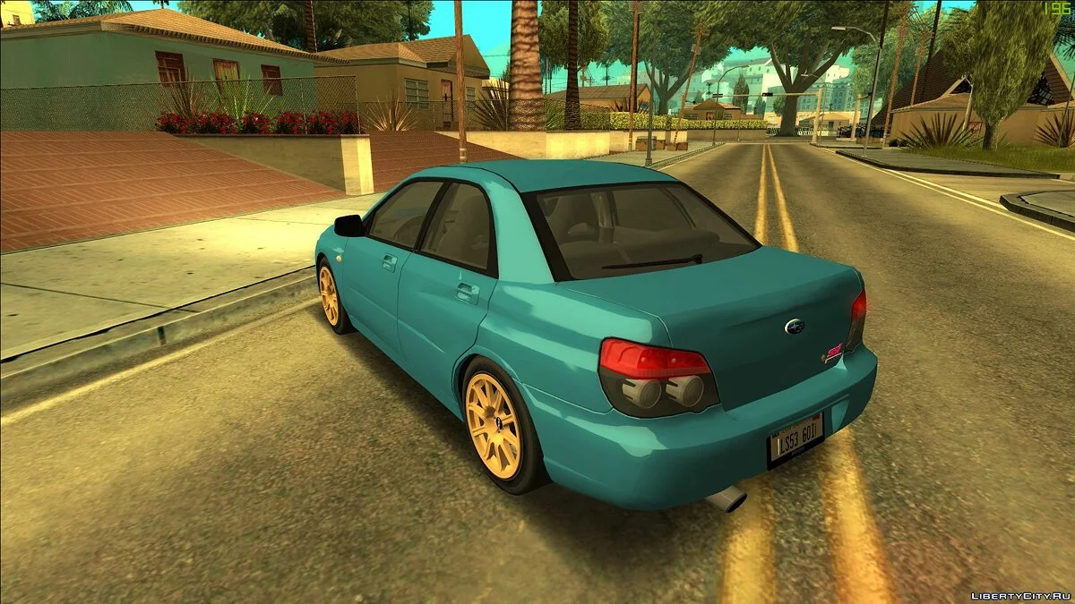 Subaru Impreza + обвіс / GTA San Andreas