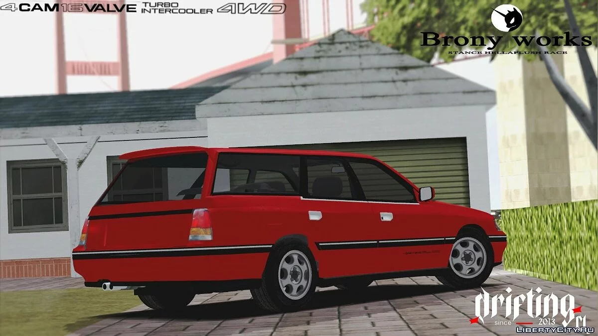 斯巴鲁遗产RS旅行车 / GTA San Andreas