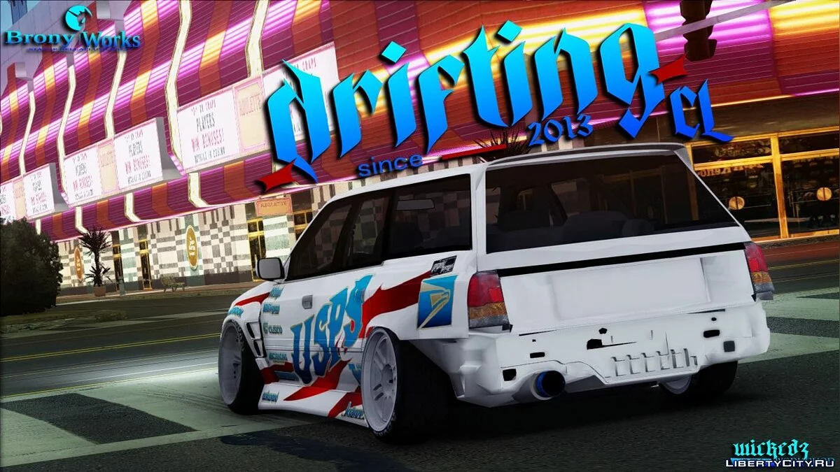 斯巴鲁遗产旅行车漂移 / GTA San Andreas