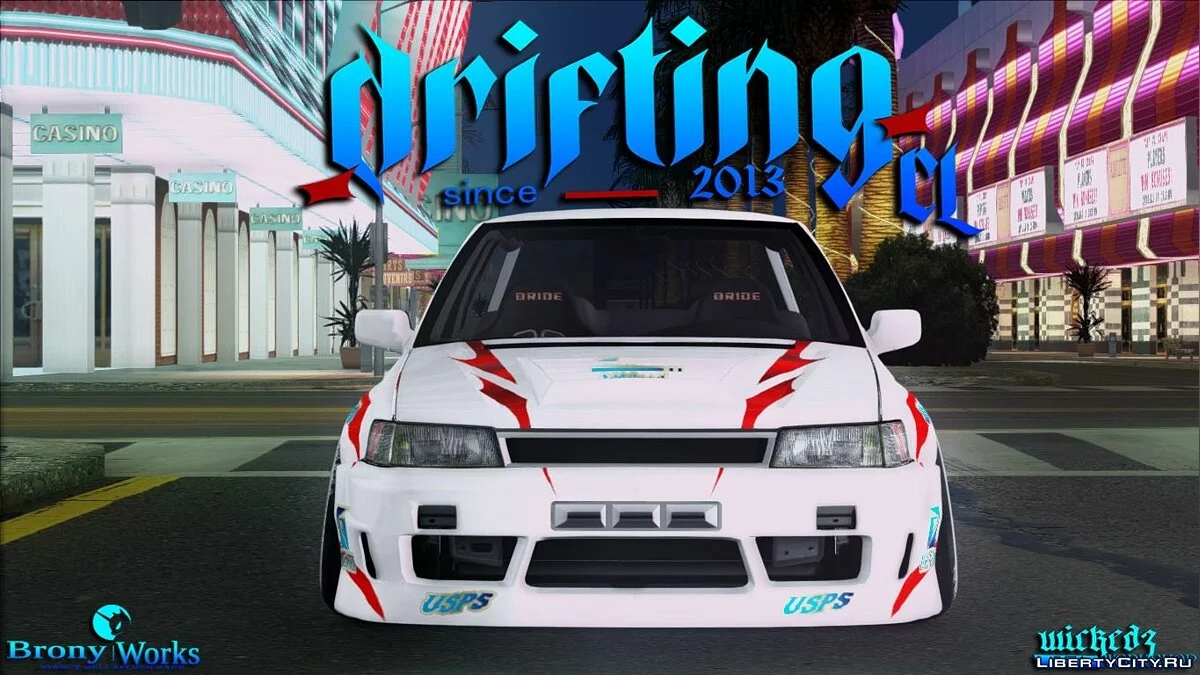 斯巴鲁遗产旅行车漂移 / GTA San Andreas