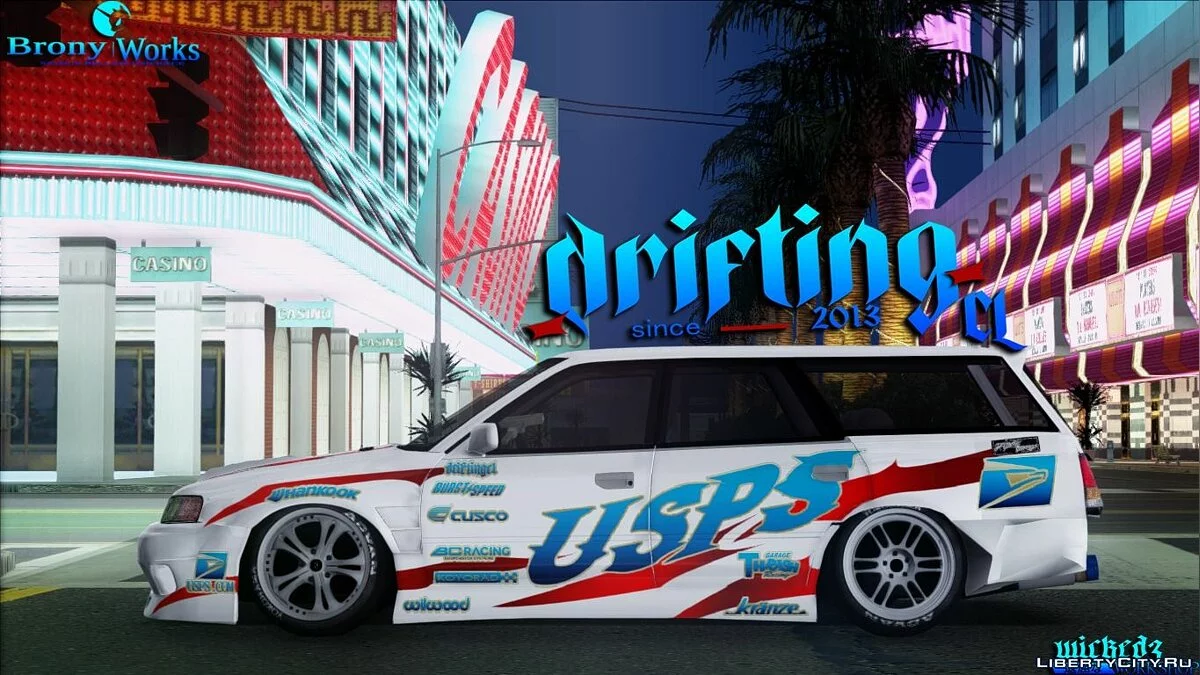斯巴鲁遗产旅行车漂移 / GTA San Andreas