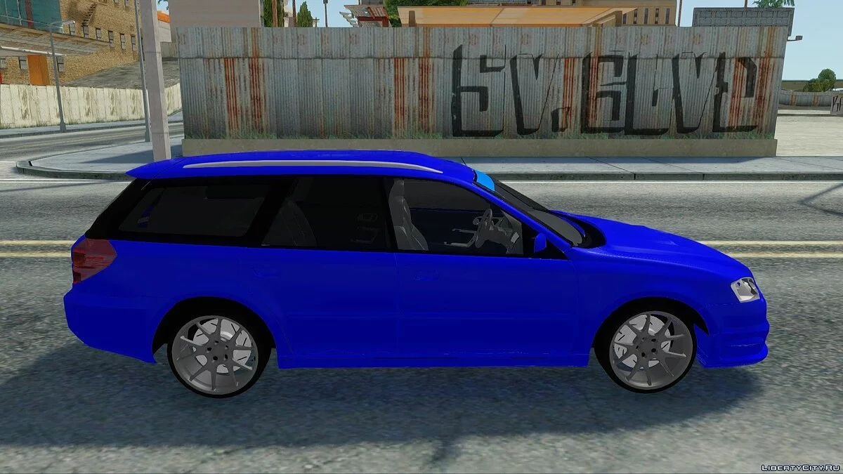 斯巴鲁遗产STi旅行车2008 / GTA San Andreas