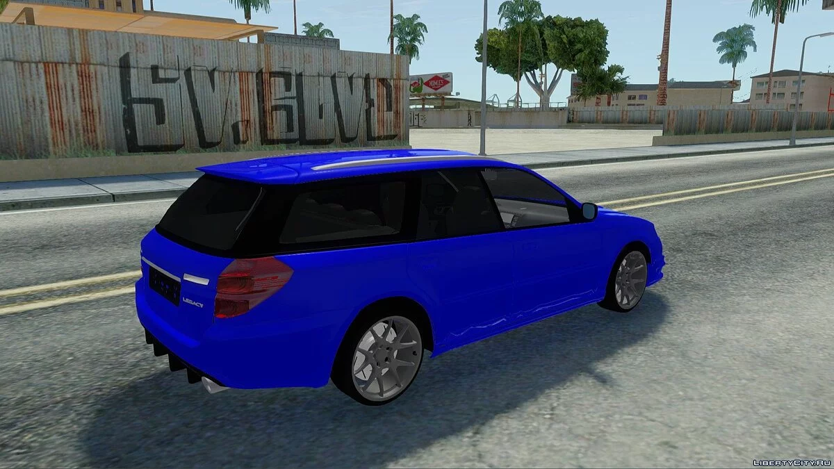 斯巴鲁遗产STi旅行车2008 / GTA San Andreas