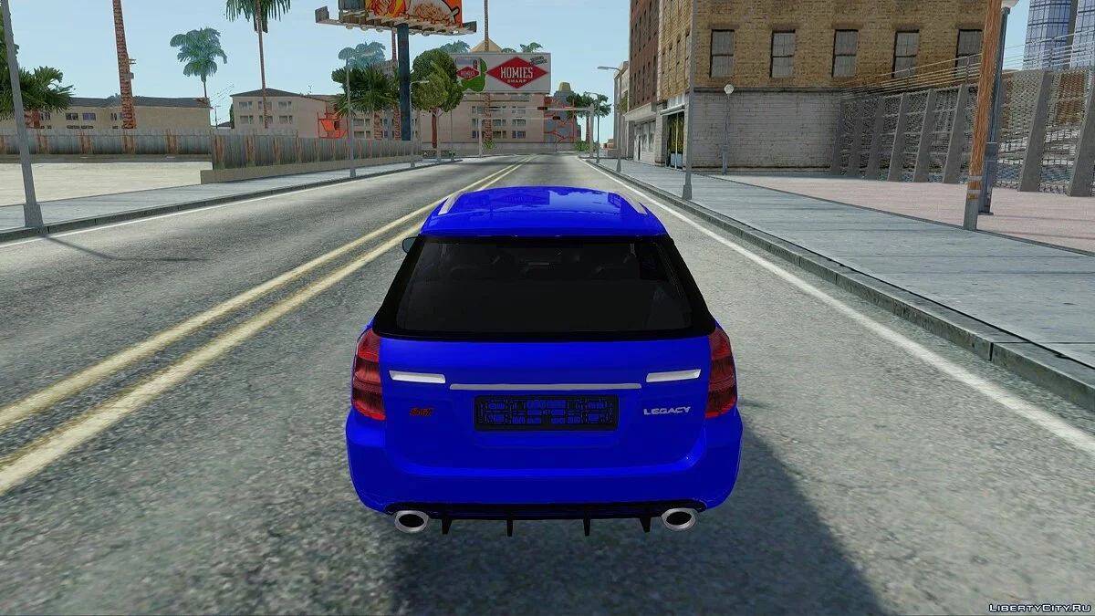 斯巴鲁遗产STi旅行车2008 / GTA San Andreas