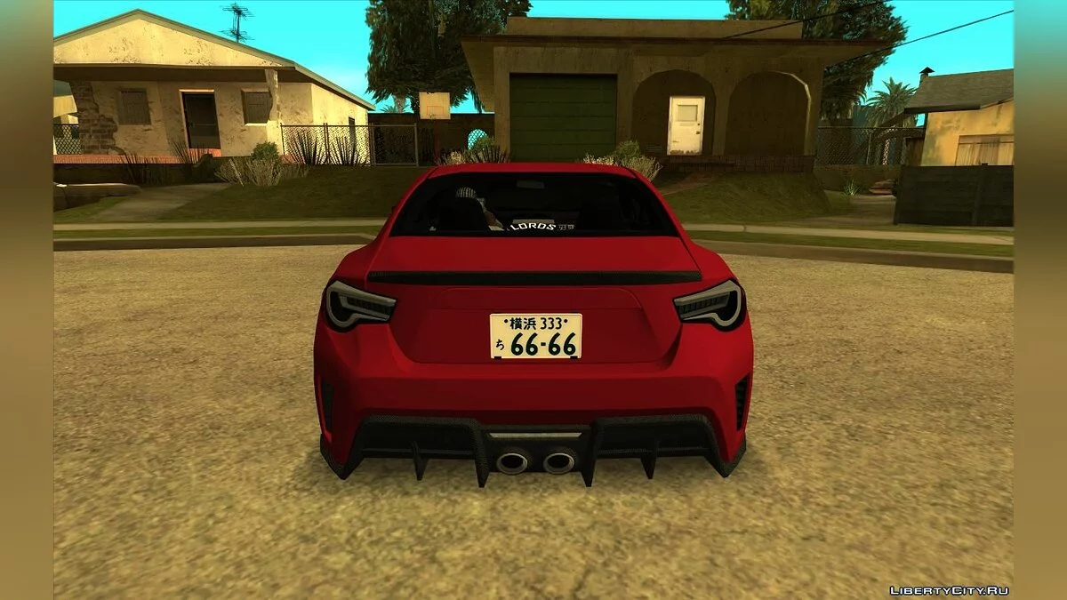 Subaru BRZ STi 2016 / GTA San Andreas