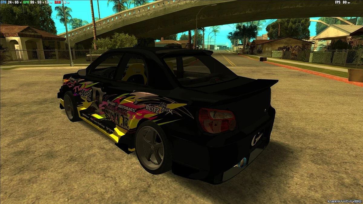 斯巴鲁DriftingCL x Gripex车库 / GTA San Andreas