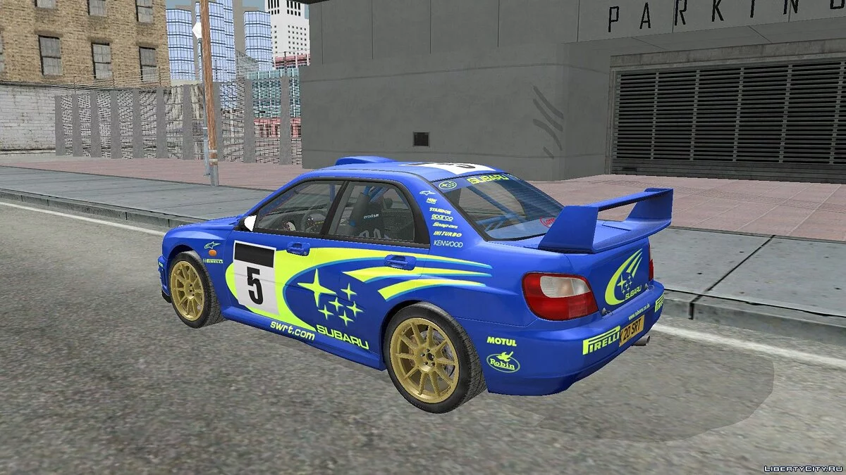 Subaru Impreza WRC 2001 / GTA San Andreas