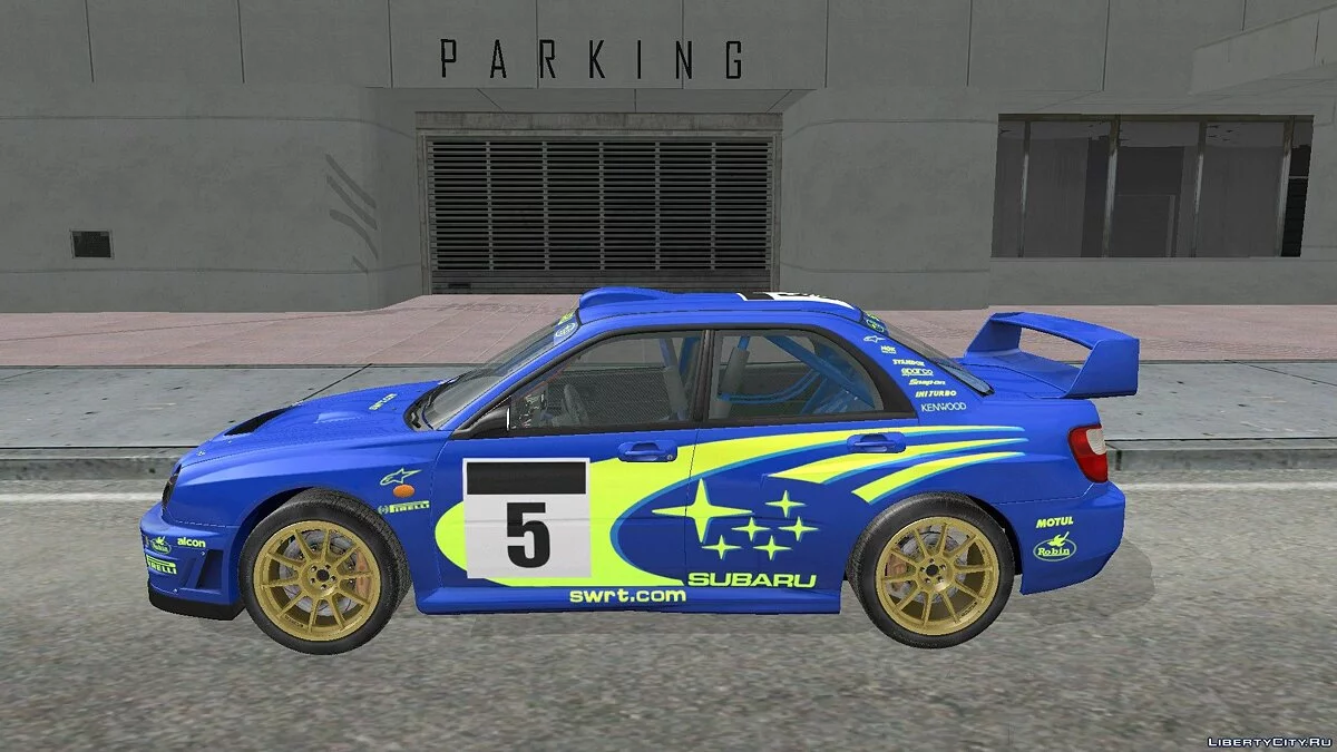 Subaru Impreza WRC 2001 / GTA San Andreas
