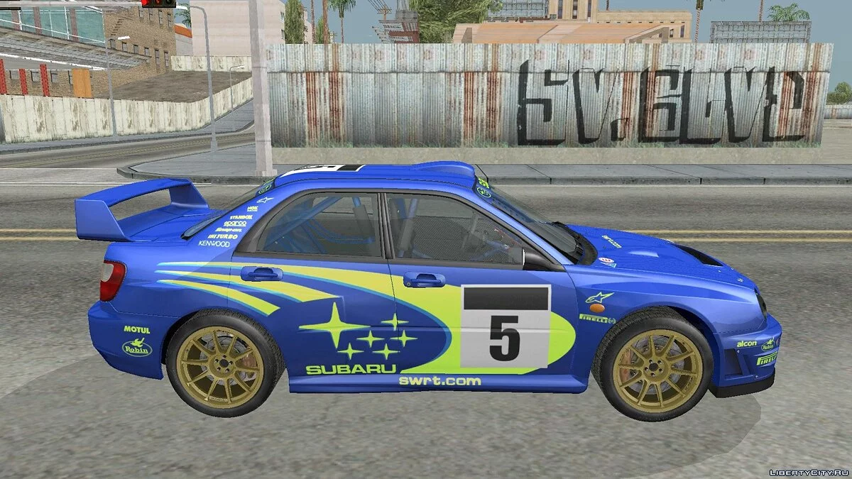 Subaru Impreza WRC 2001 / GTA San Andreas