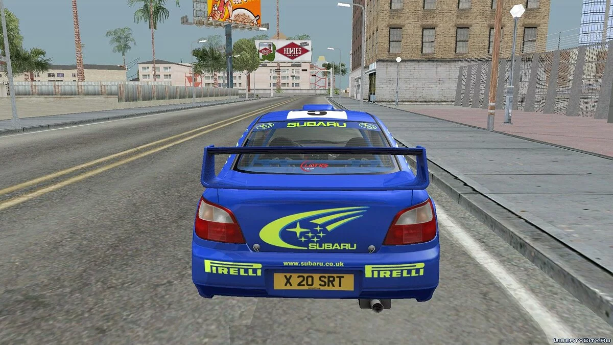 Subaru Impreza WRC 2001 / GTA San Andreas