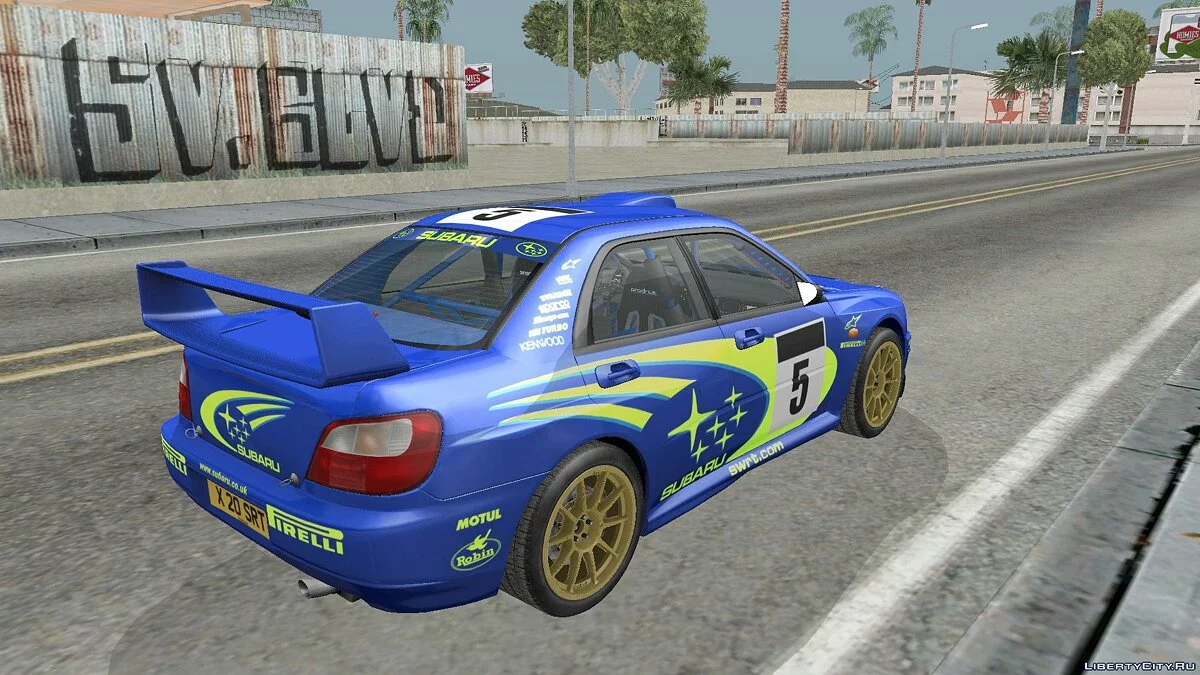 Subaru Impreza WRC 2001 / GTA San Andreas