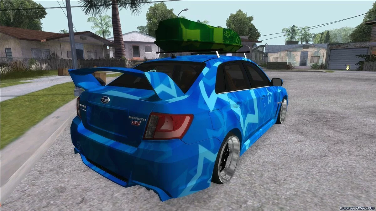 Subaru Impreza Blaue Stern / GTA San Andreas