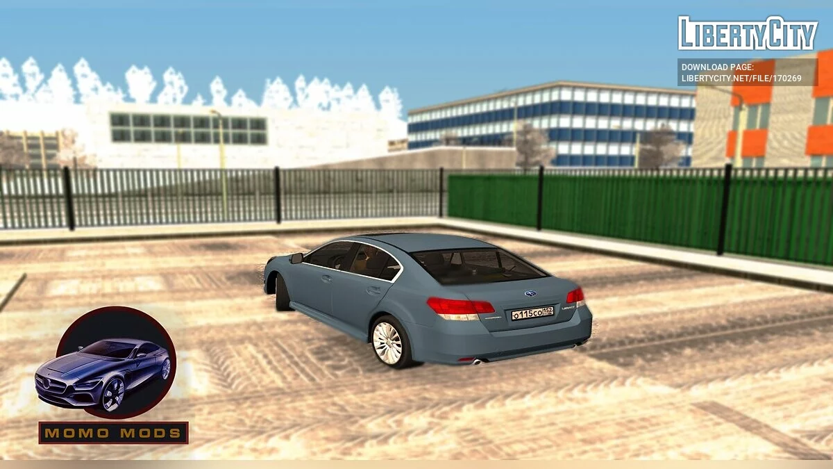 Subaru Legacy B4 2010 / GTA San Andreas