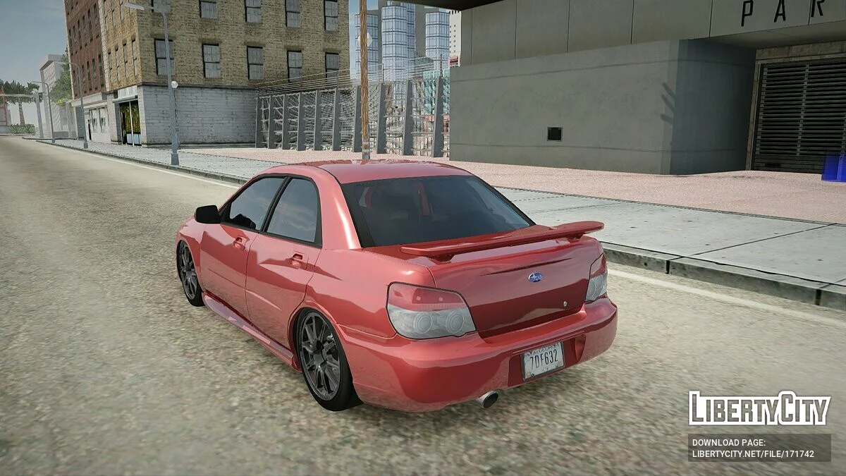 Subaru Impreza WRX Hawkeye / GTA San Andreas