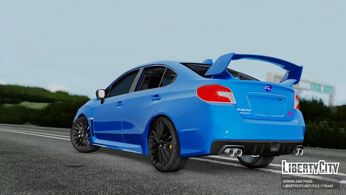 Subaru WRX STi 2017 / GTA San Andreas