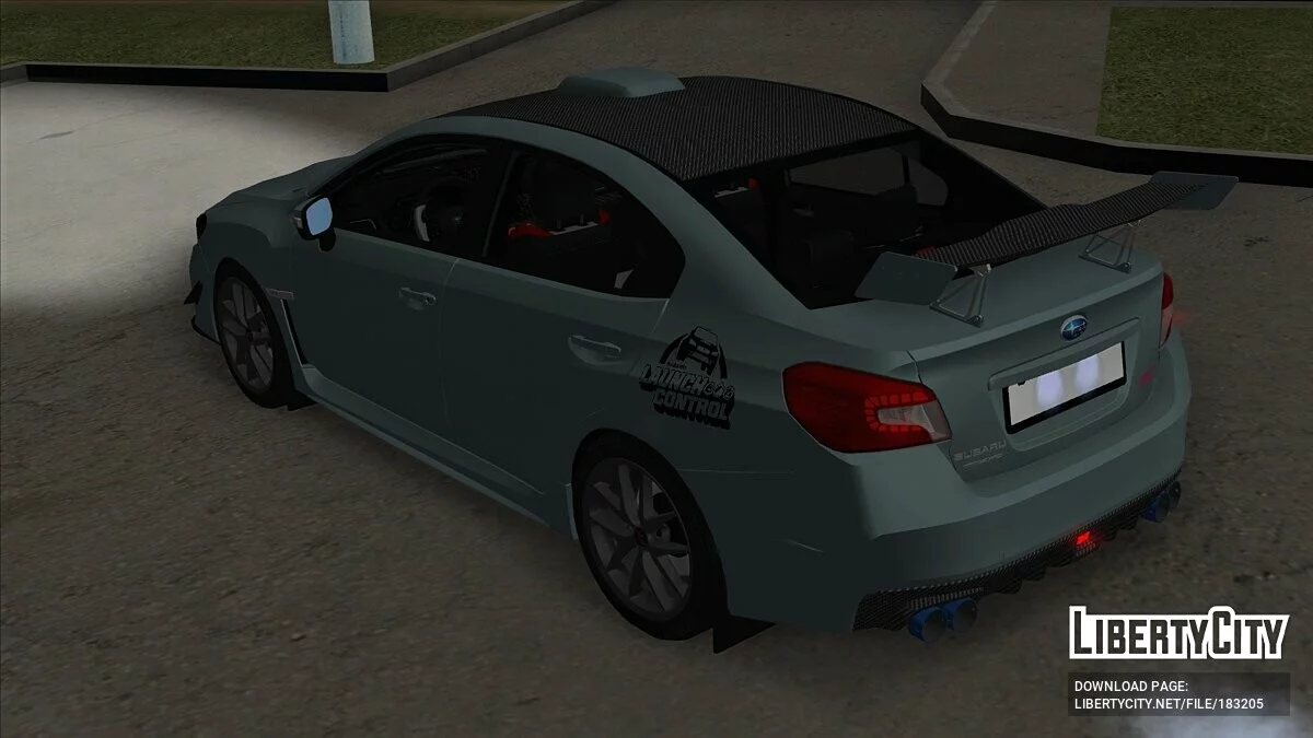 Subaru WRX STI + تعديل / جي تي إيه سان أندرياس