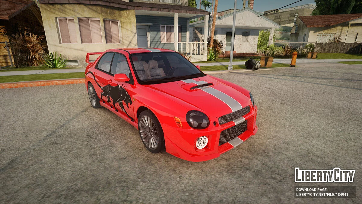 Subaru Impreza WRX 2001 / GTA San Andreas