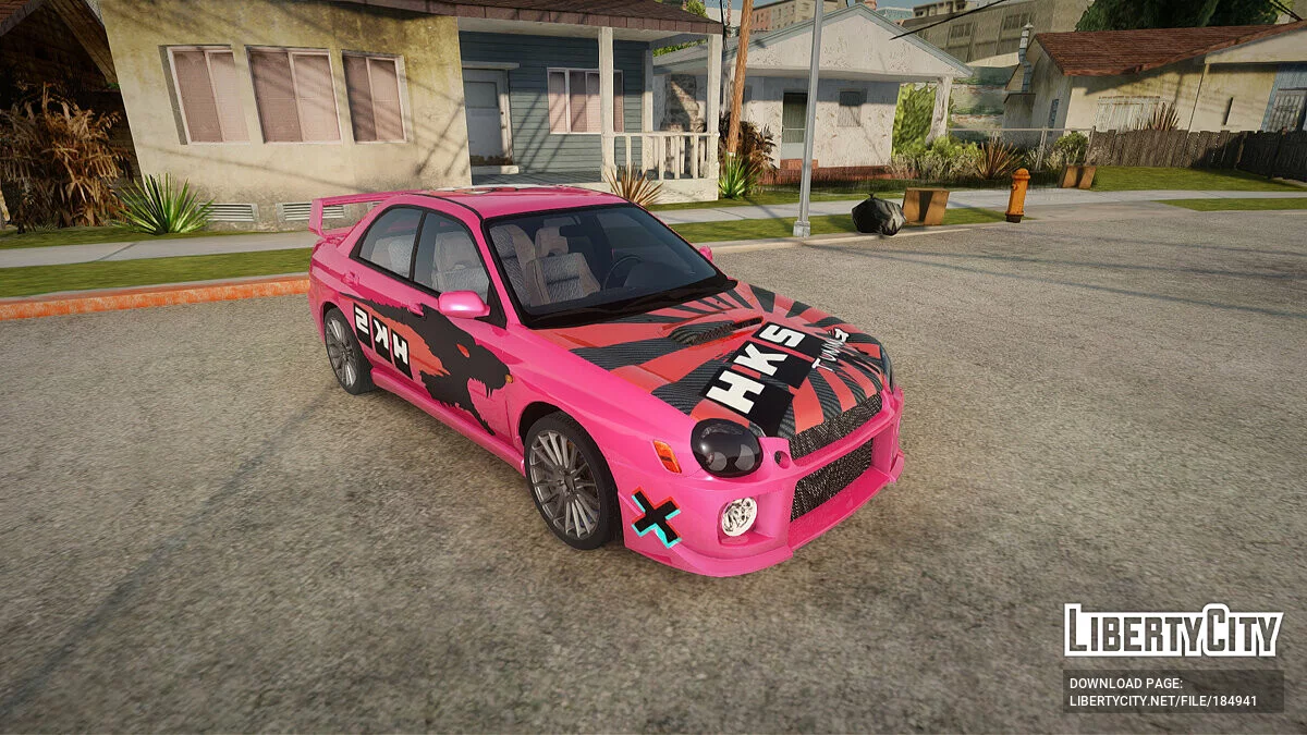 Subaru Impreza WRX 2001 / GTA San Andreas