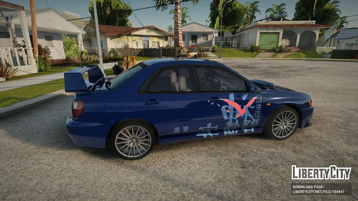Subaru Impreza WRX 2001 / GTA San Andreas