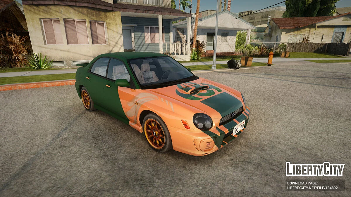 Subaru Impreza WRX Tunable / GTA San Andreas