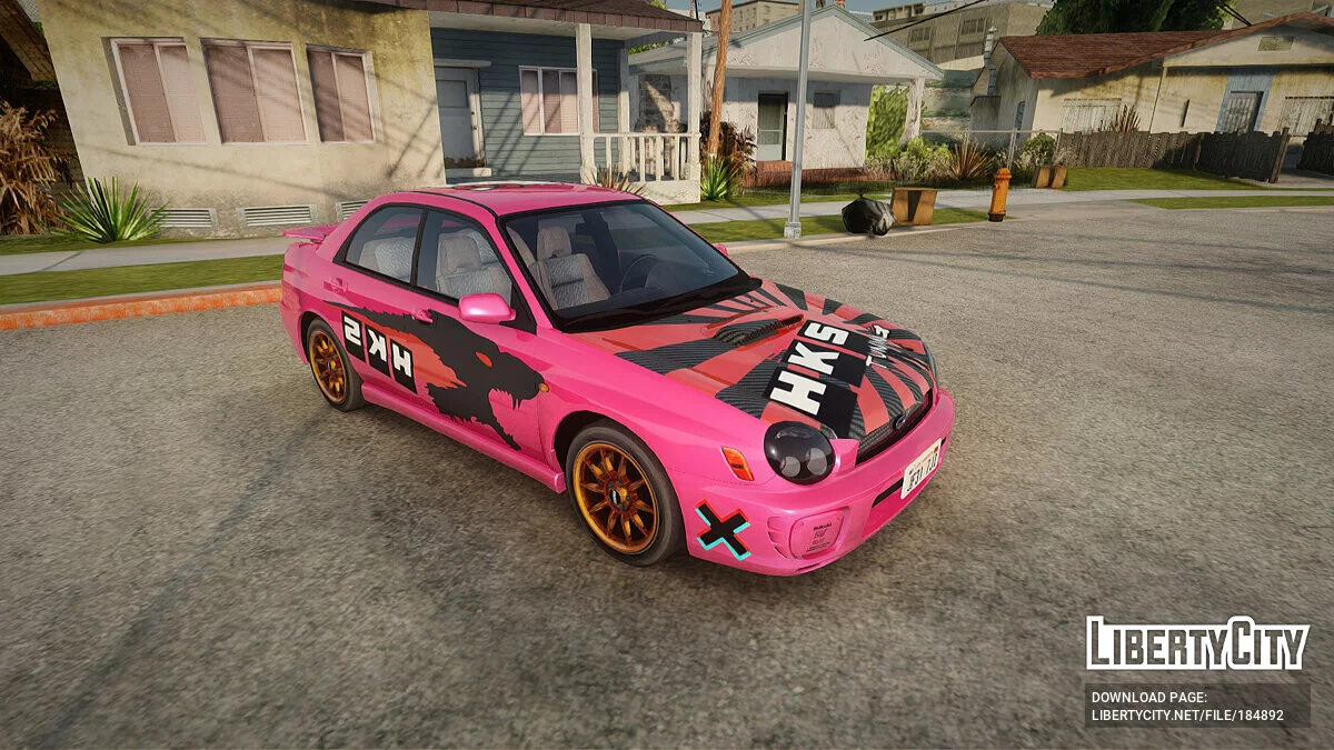Subaru Impreza WRX Tunable / GTA San Andreas