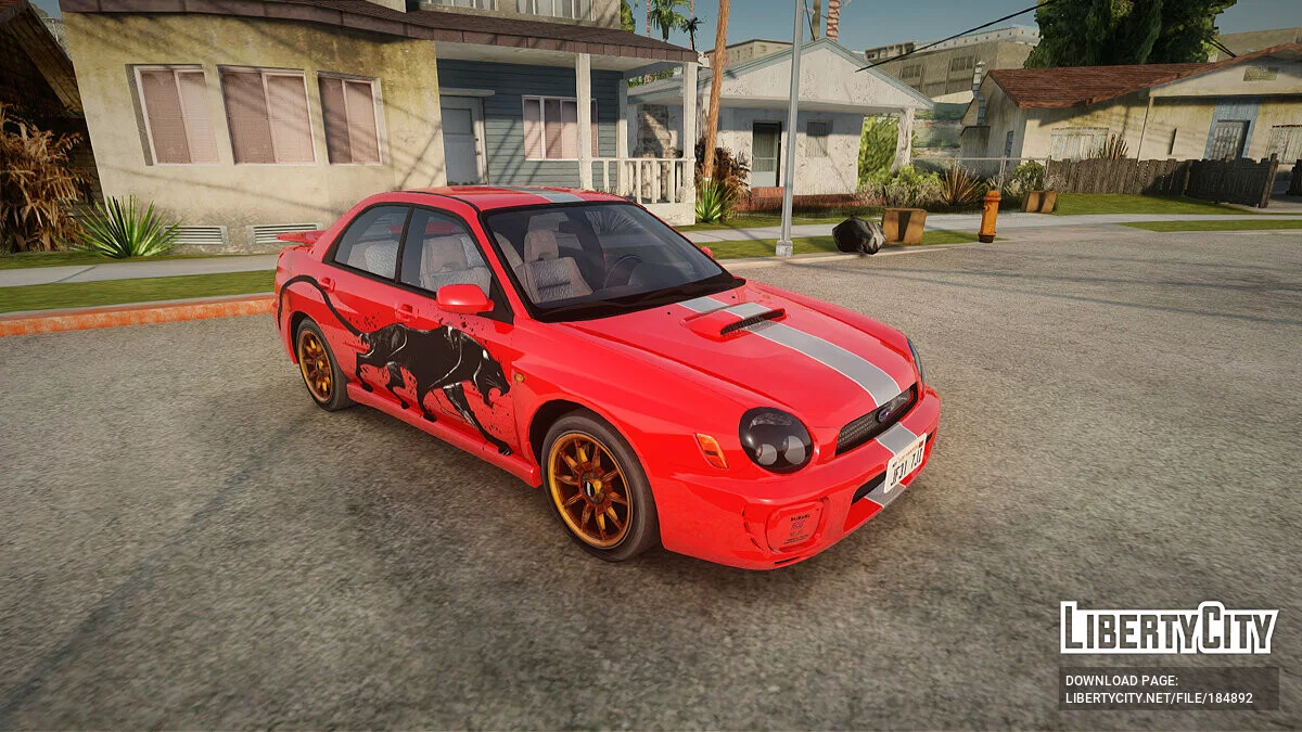 Subaru Impreza WRX Tunable / GTA San Andreas