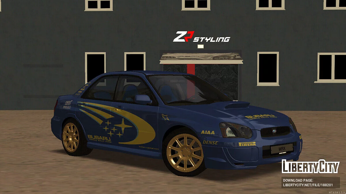 Subaru Impreza WRX STI + CCD / GTA San Andreas