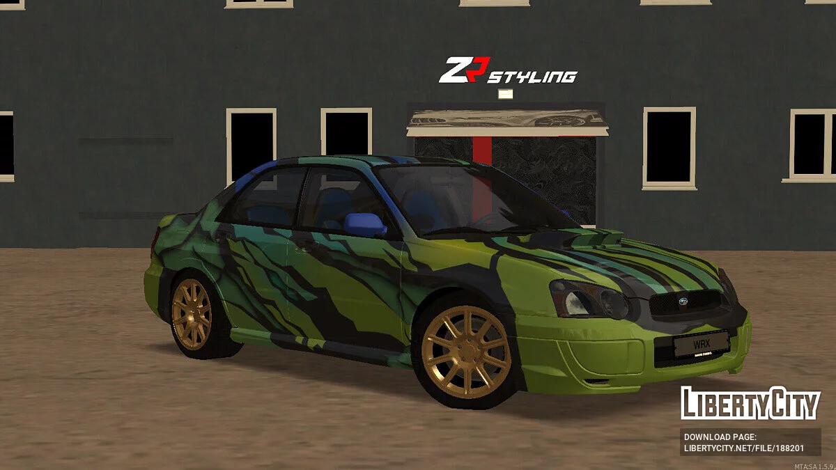 Subaru Impreza WRX STI + CCD / GTA San Andreas