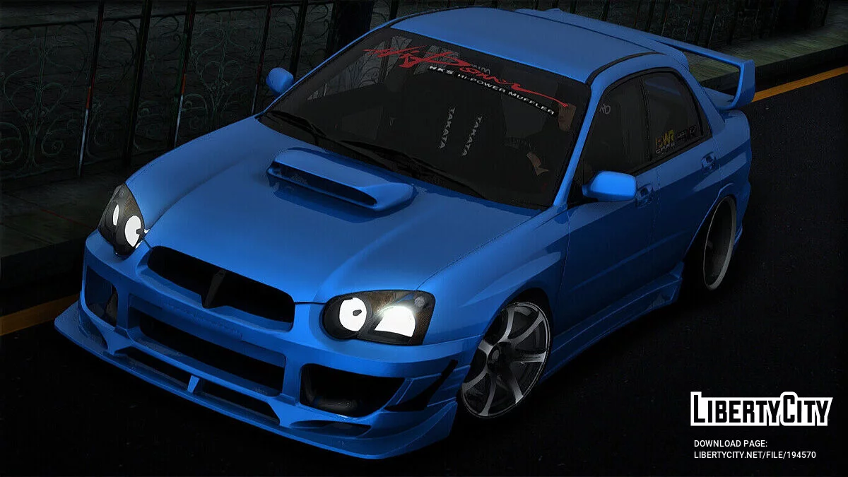 Subaru Impreza WRX STI / جي تي إيه سان أندرياس