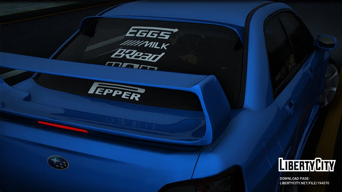Subaru Impreza WRX STI / جي تي إيه سان أندرياس