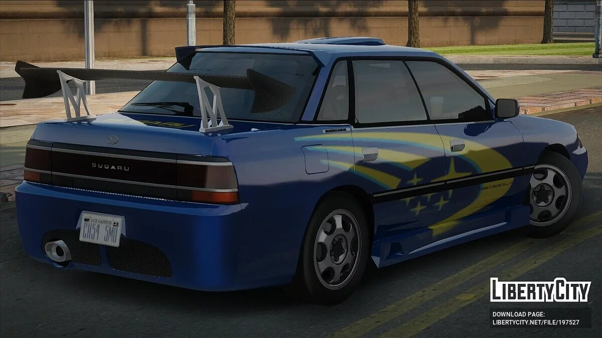 Subaru Legacy 2.0 RS (BC) 1989 [Ajustável] / GTA San Andreas