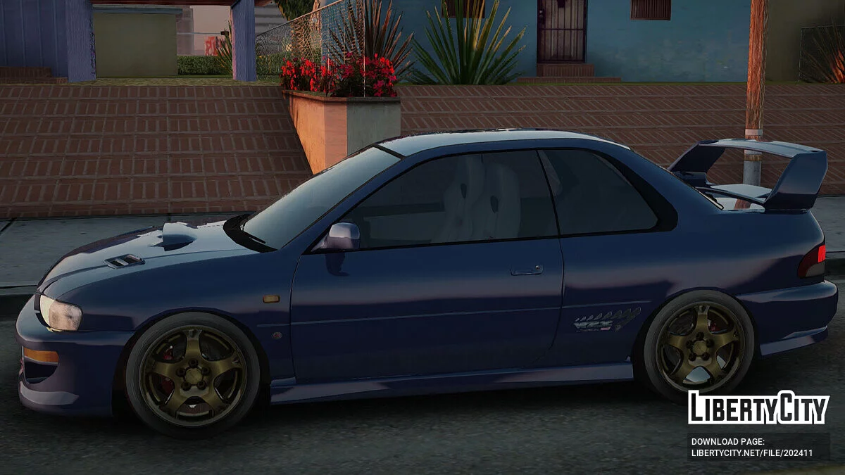 Subaru Impreza WRX GC8 InitialD / GTA San Andreas