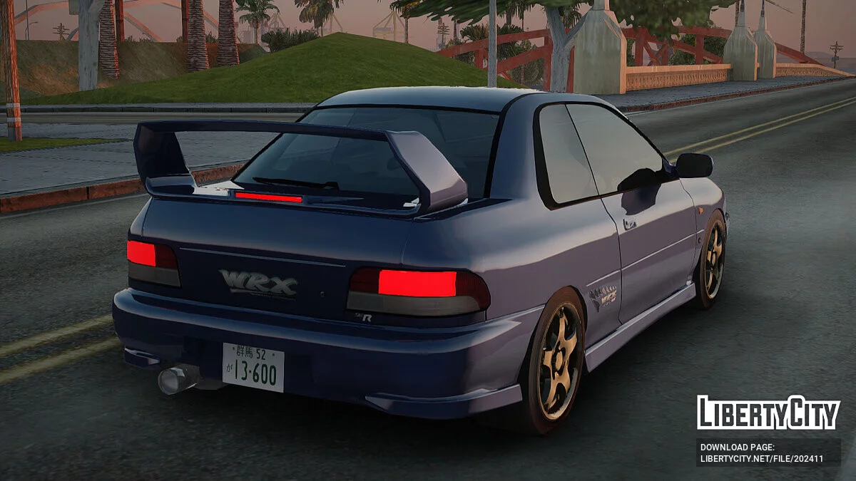 Subaru Impreza WRX GC8 InitialD / GTA San Andreas