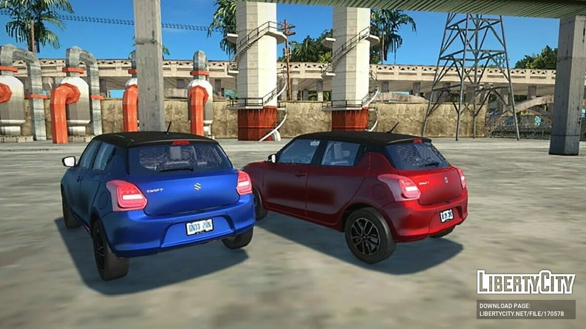 2022 Suzuki Swift Facelift / GTA San Andreas