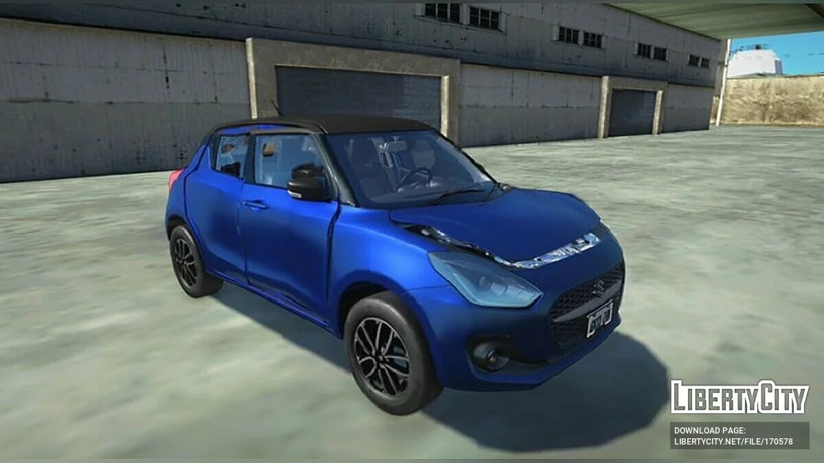 2022 Suzuki Swift Facelift / GTA San Andreas