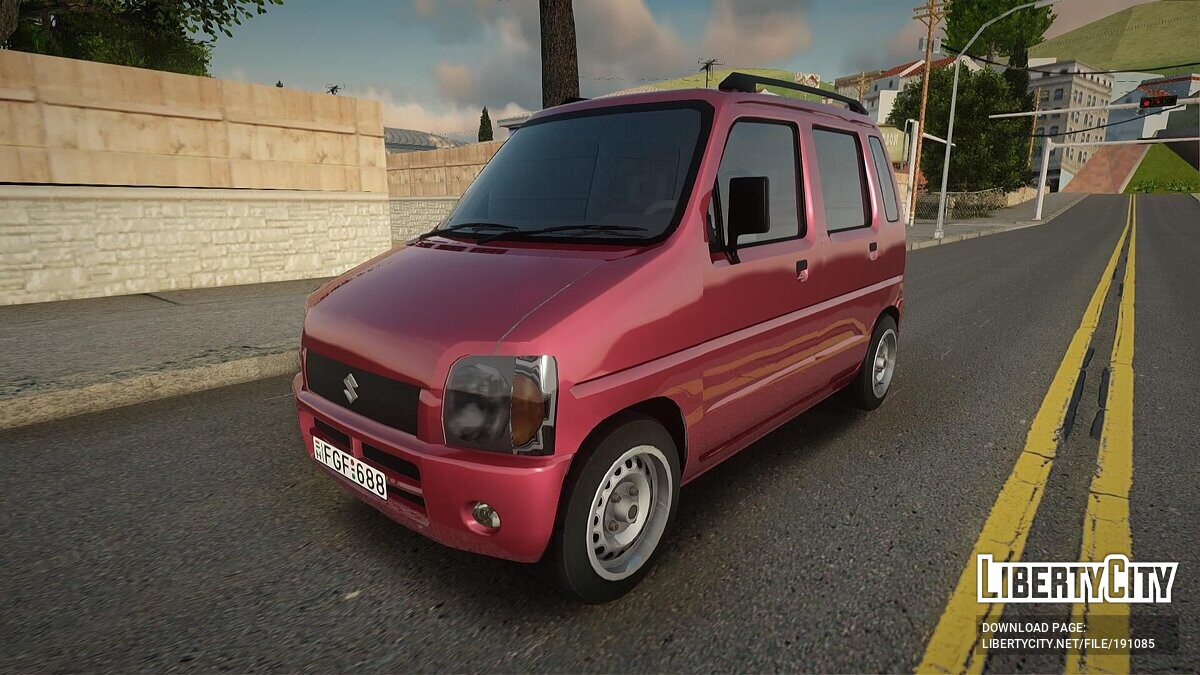 Suzuki car Suzuki Wagon R for GTA San Andreas