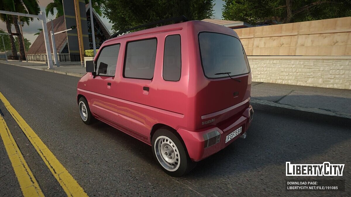 Suzuki car Suzuki Wagon R for GTA San Andreas