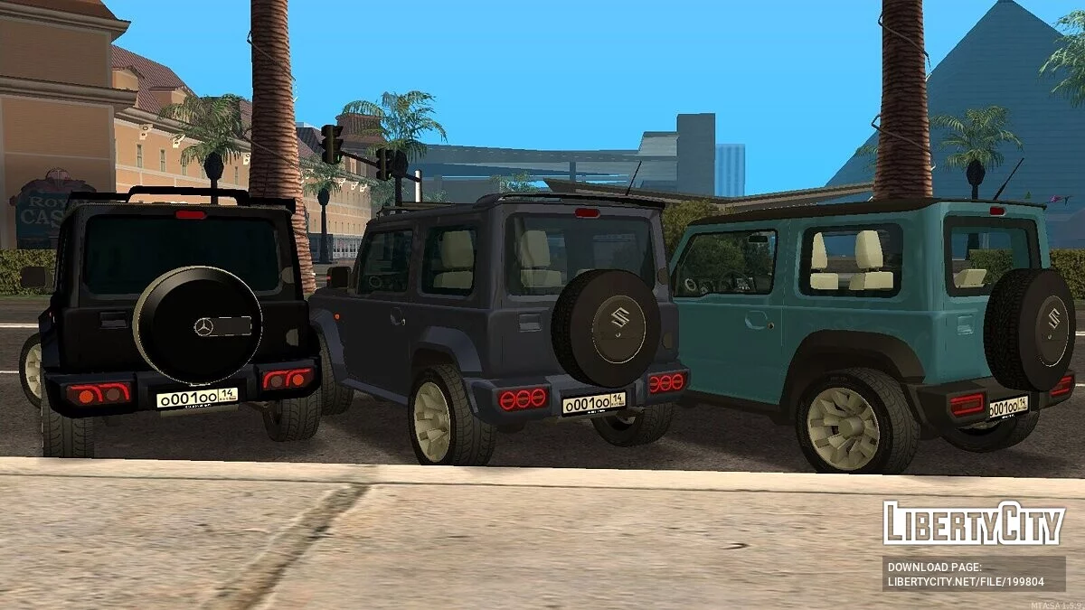 Suzuki Jimny + CCD / GTA San Andreas
