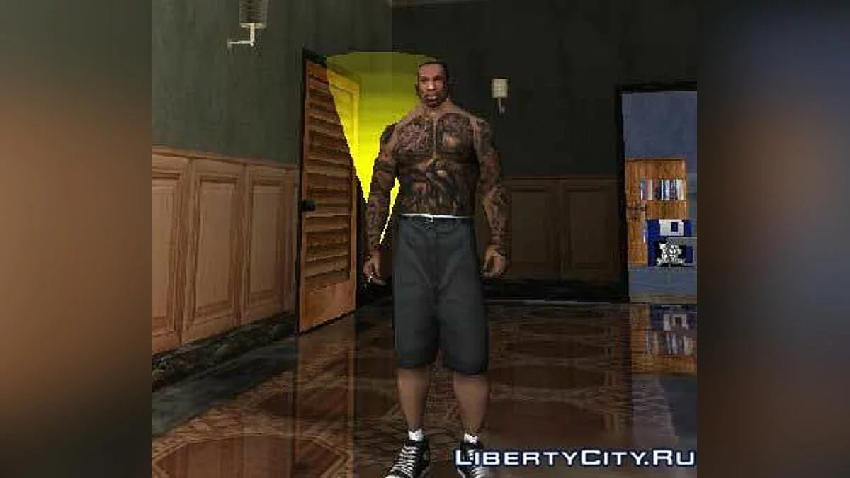 Татуювання Амі Джеймса та Криса Нуньєса / GTA San Andreas