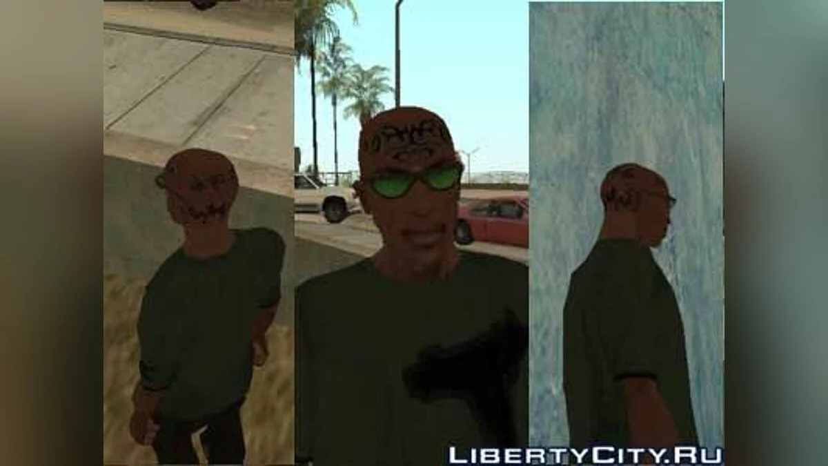 Татуювання для лисих / GTA San Andreas