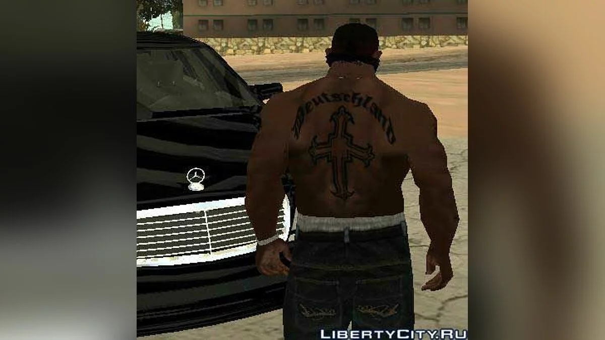 Keltenkreuz Tattoo / GTA San Andreas
