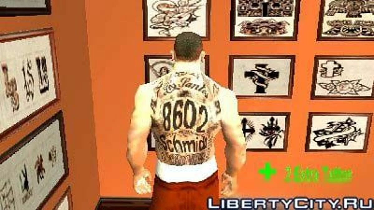 Татуювання 8602Schmidt / GTA San Andreas