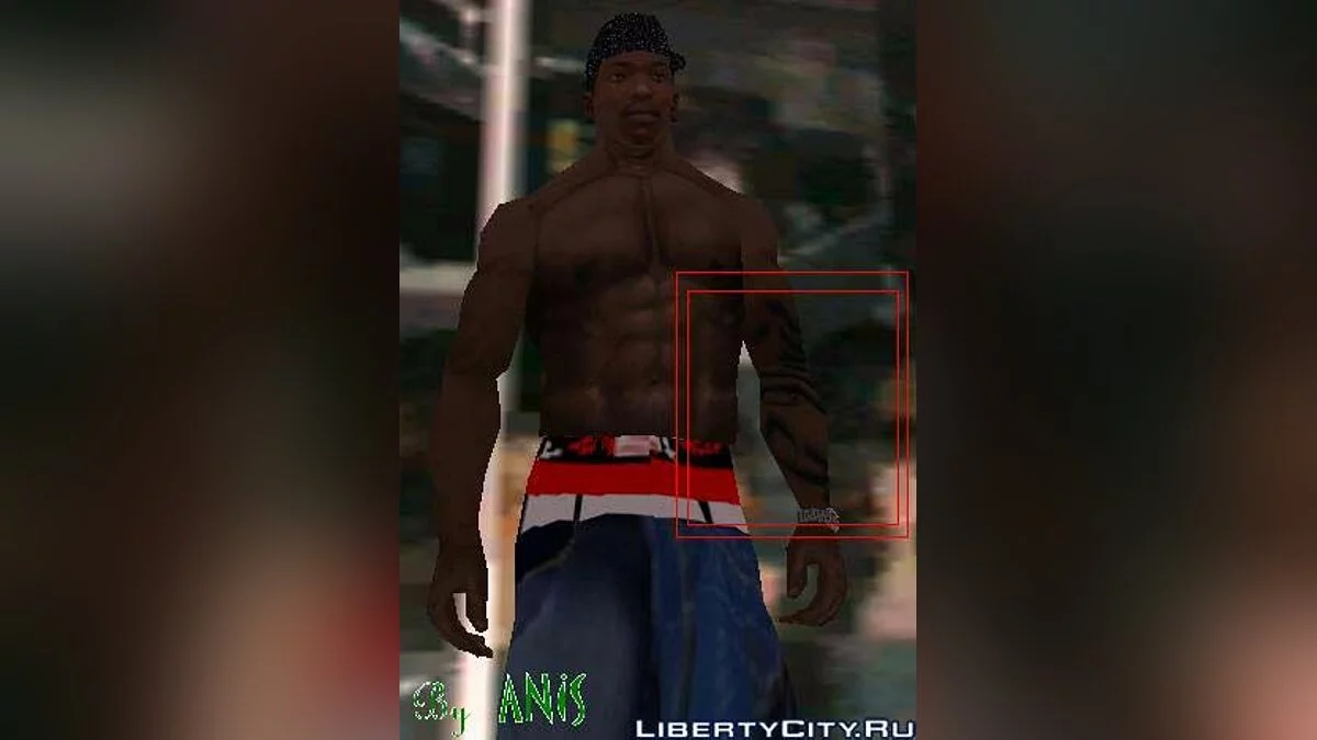 G-unit Arm-Tattoo / GTA San Andreas