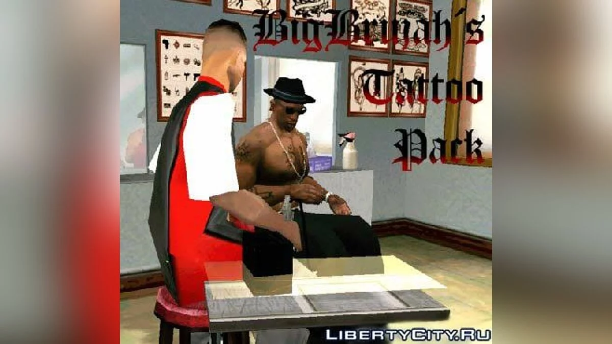 Big Brujahs Tattoo Pack / GTA San Andreas