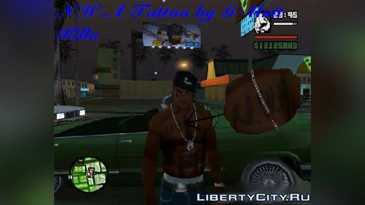 Татуювання N.W.A / GTA San Andreas
