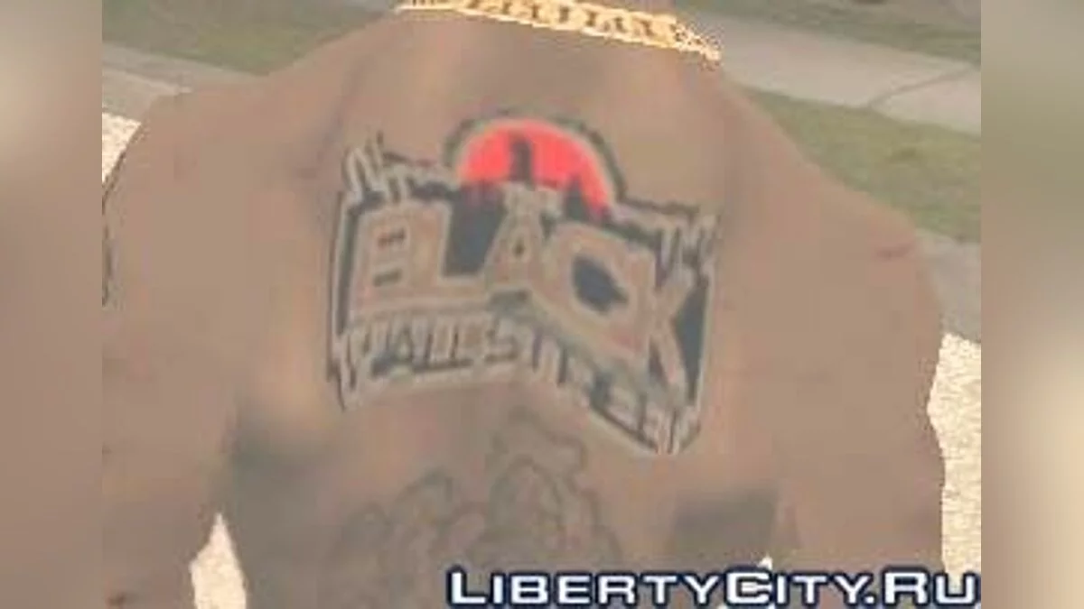 Black Wallstreet Tattoo / GTA San Andreas